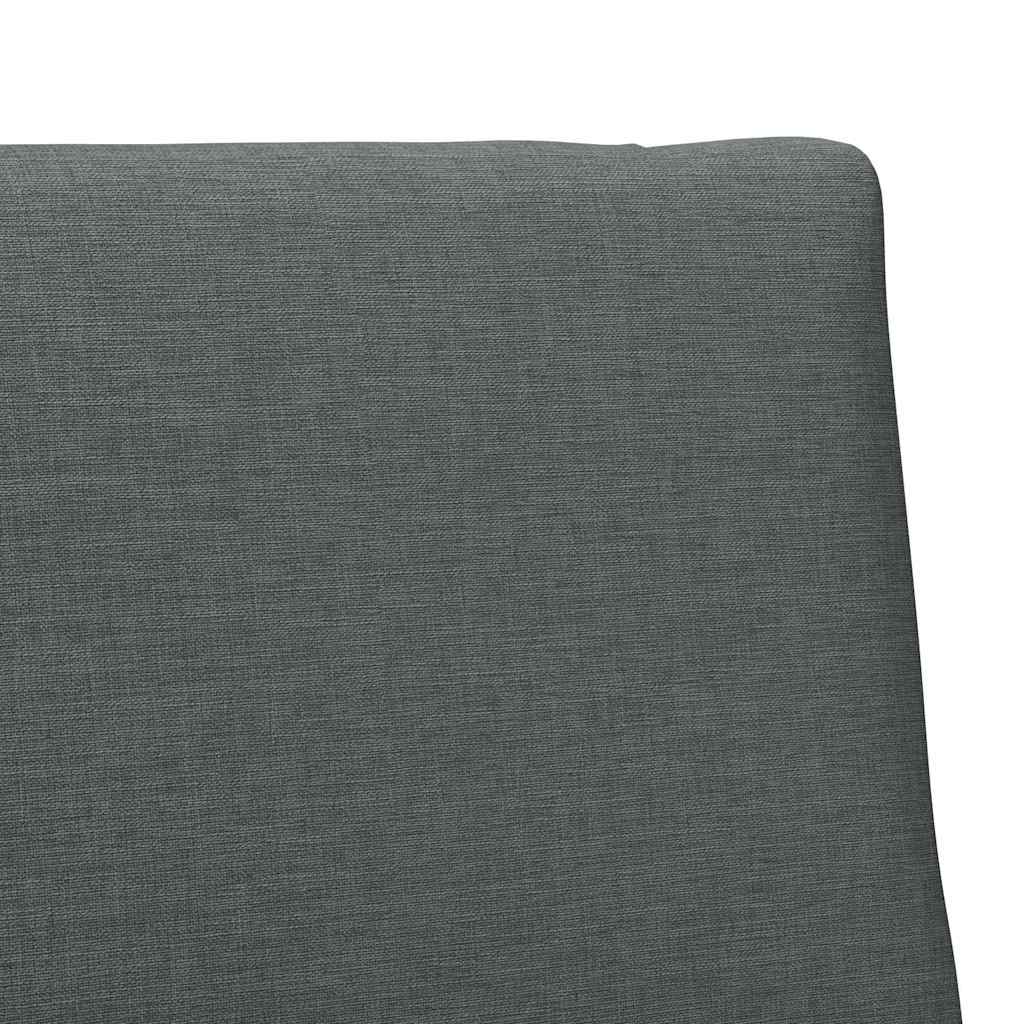 Tête de lit capitonnée Gris foncé 90 cm Pin massif - XIOS