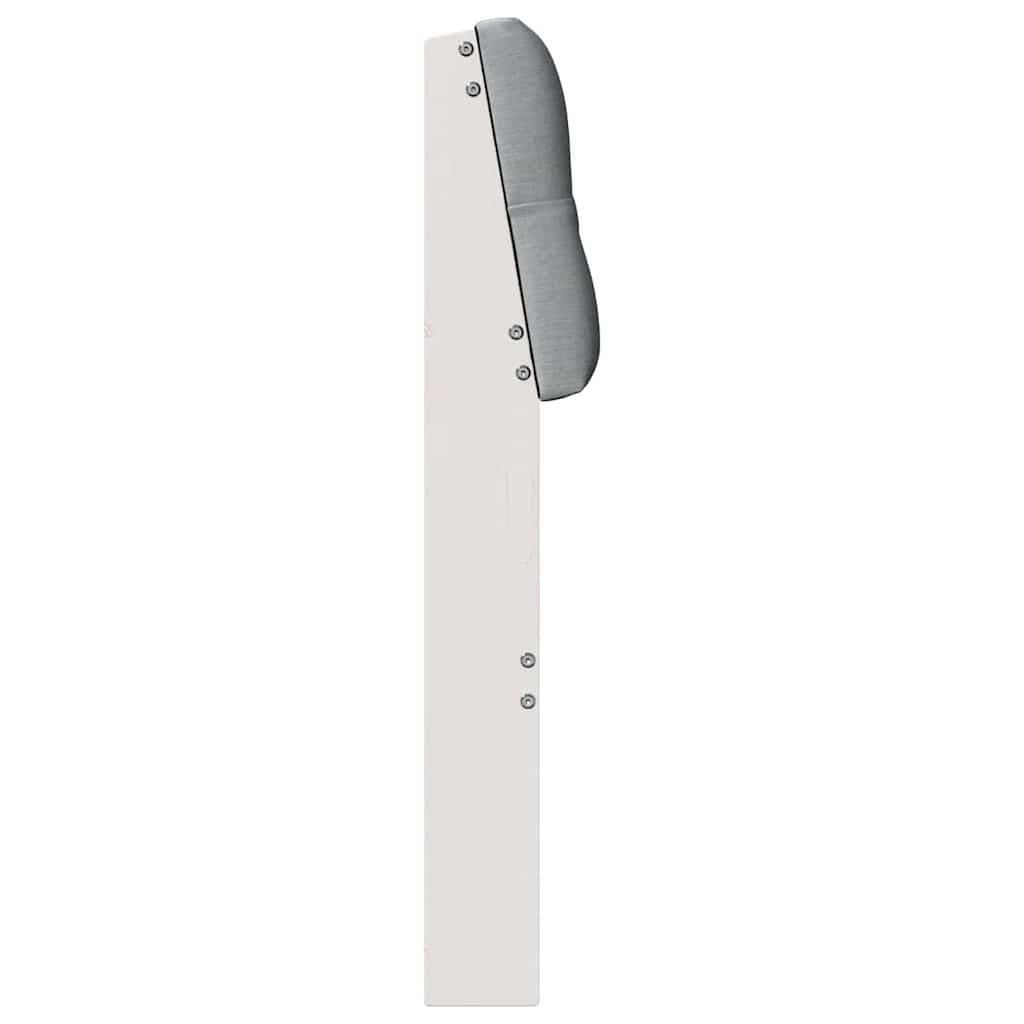 Tête de lit capitonnée Gris clair 100 cm Pin massif - XIOS