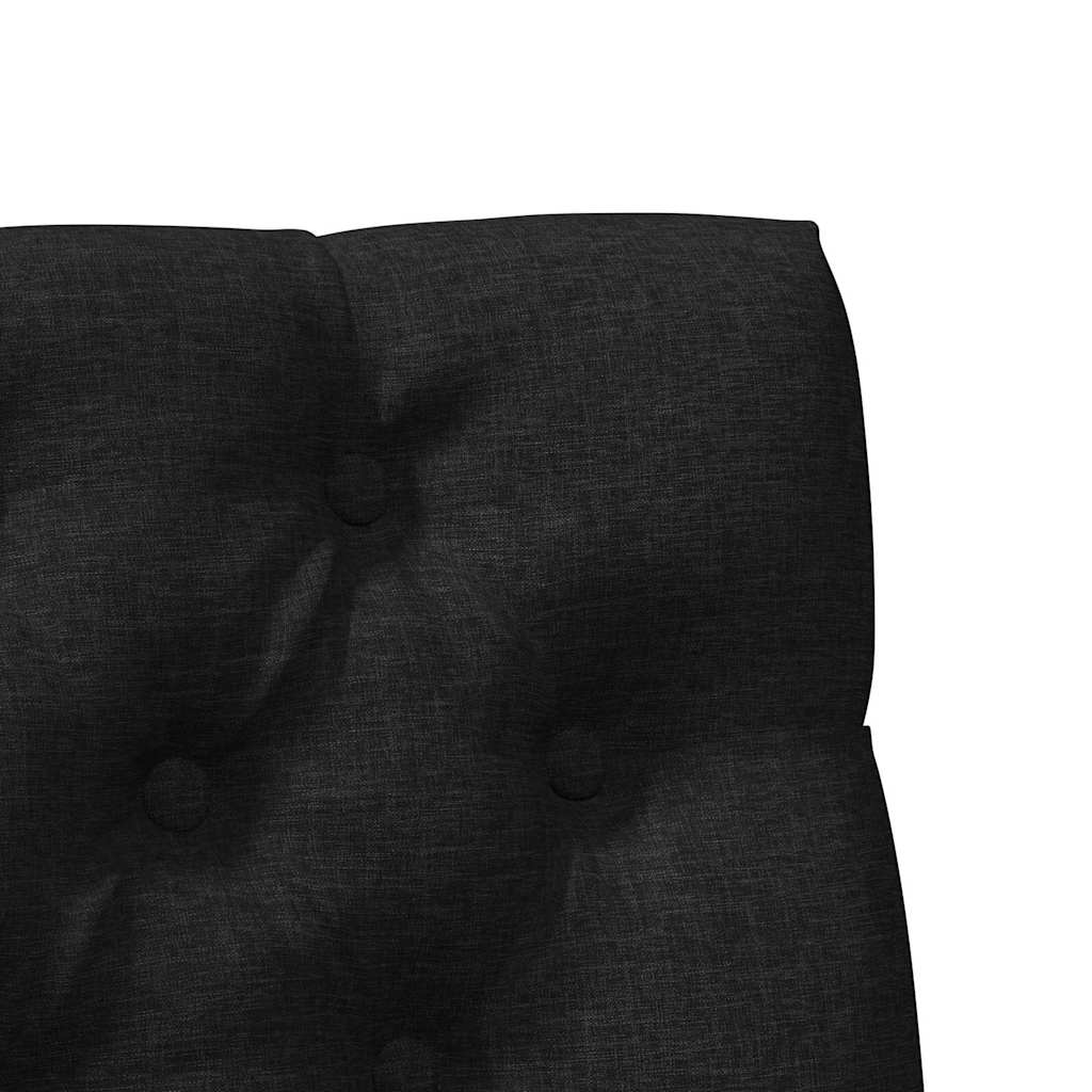 Tête de lit capitonnée Noir 90 cm Pin massif - XIOS