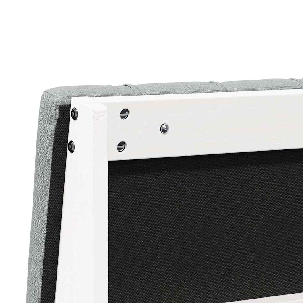 Tête de lit capitonnée Gris clair 150 cm Pin massif - XIOS