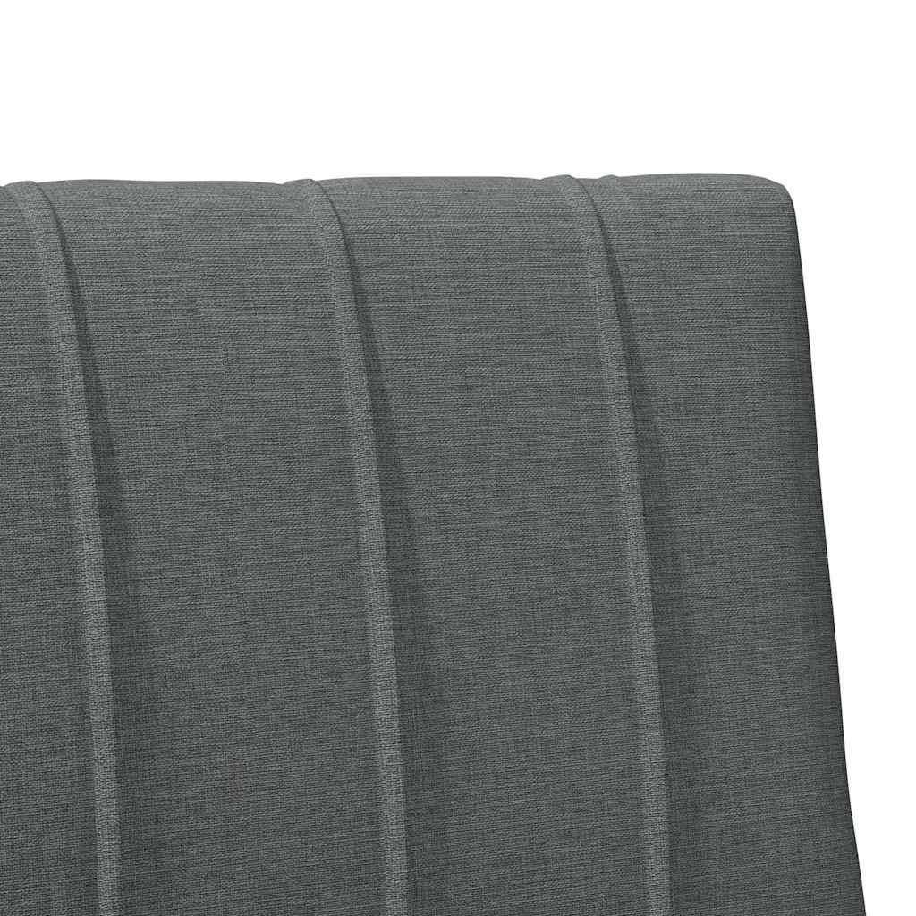 Tête de lit capitonnée Gris foncé 100 cm Pin massif - XIOS