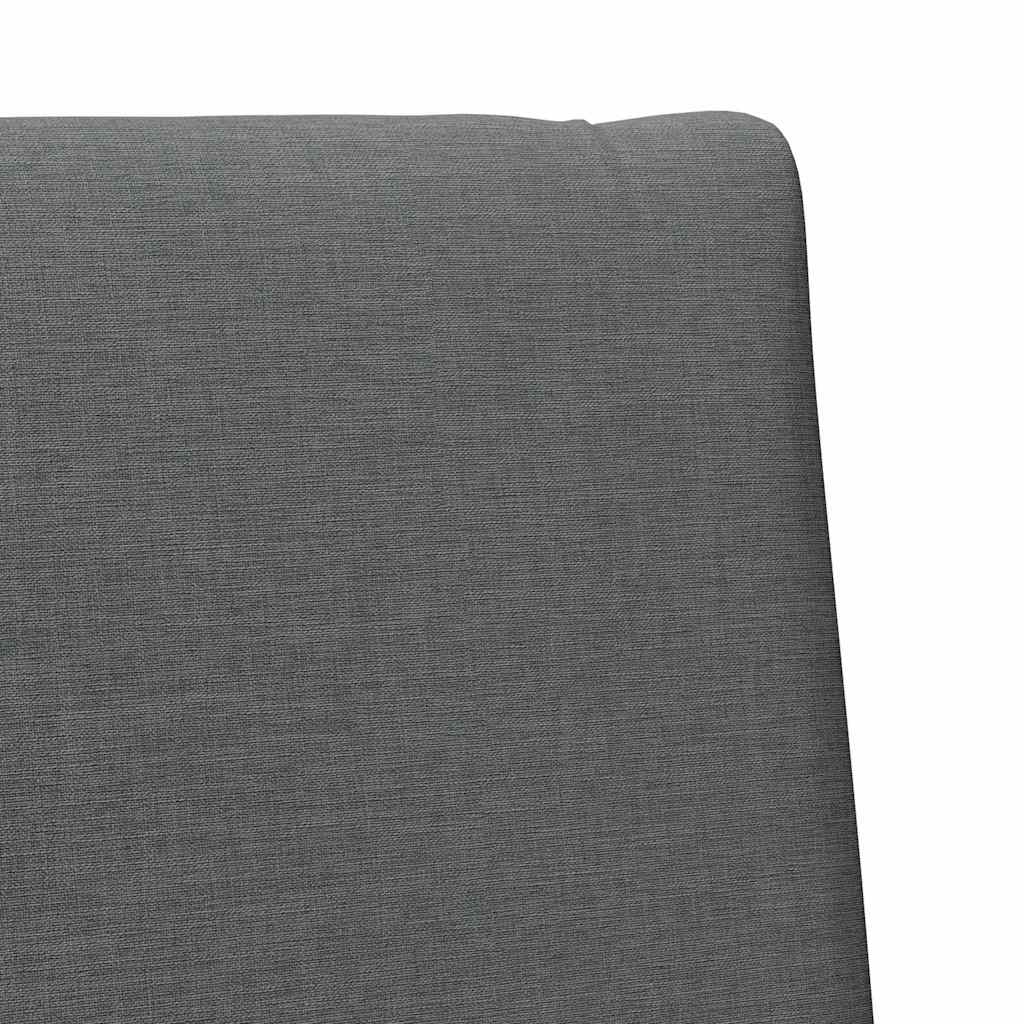 Tête de lit capitonnée Gris foncé 90 cm Pin massif - XIOS