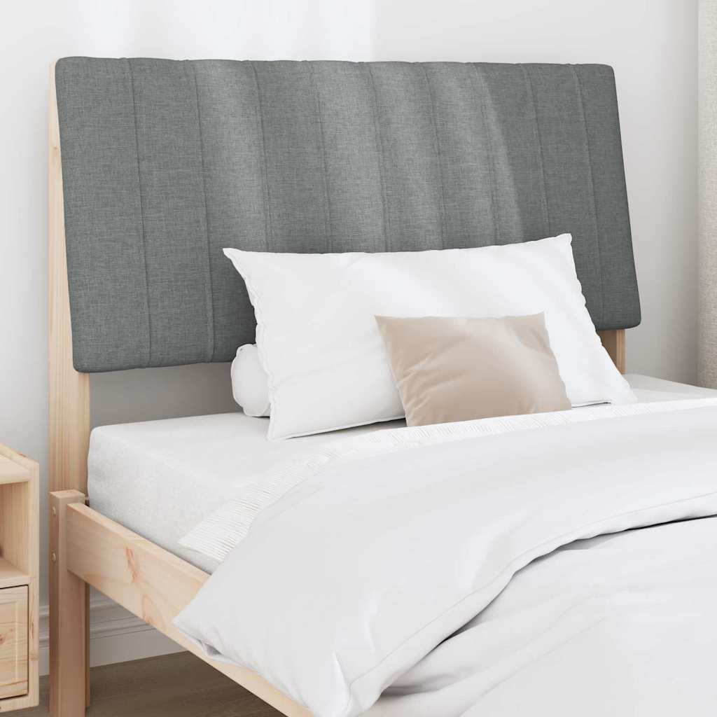Tête de lit capitonnée Gris foncé 100 cm Pin massif - XIOS