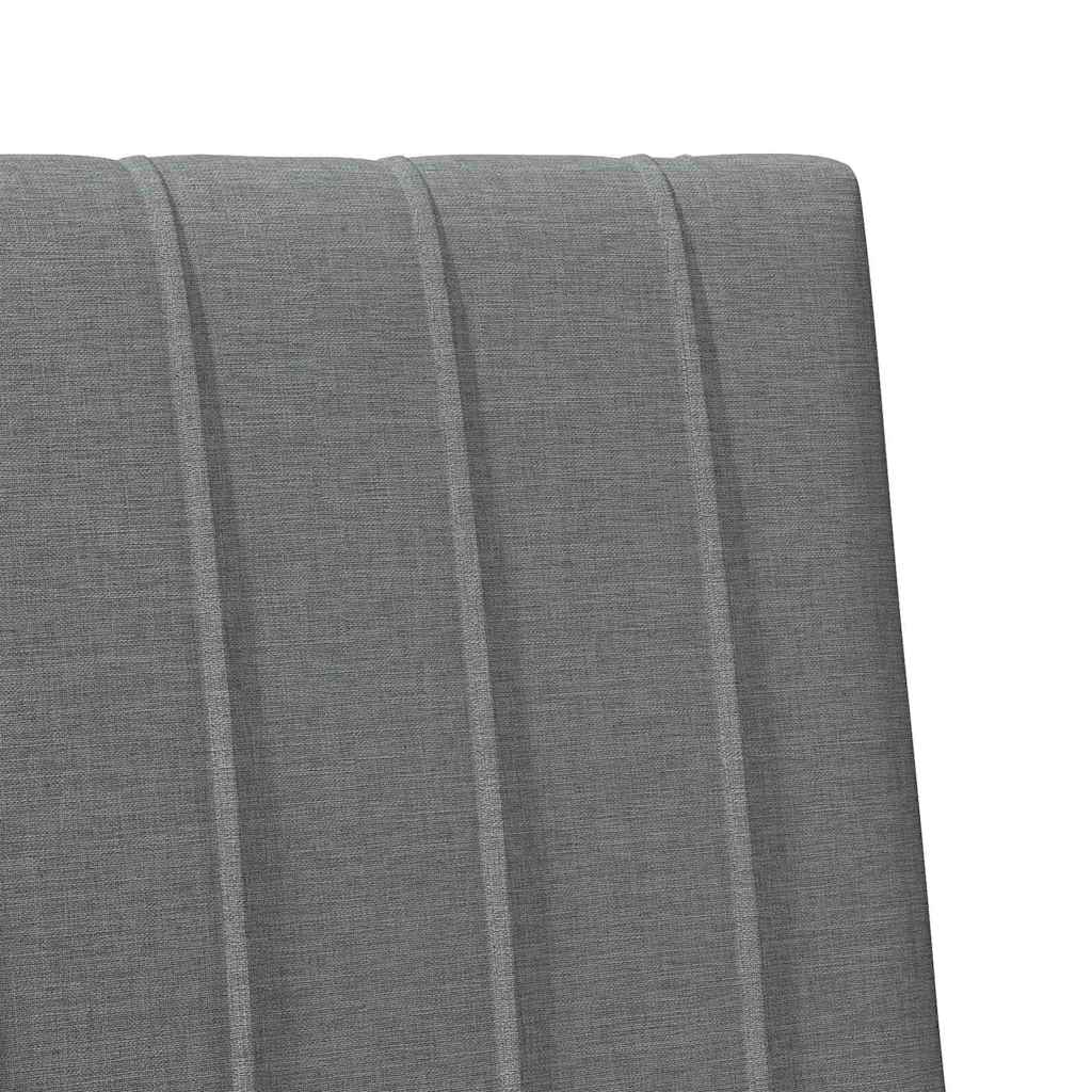 Tête de lit capitonnée Gris foncé 80 cm Pin massif - XIOS