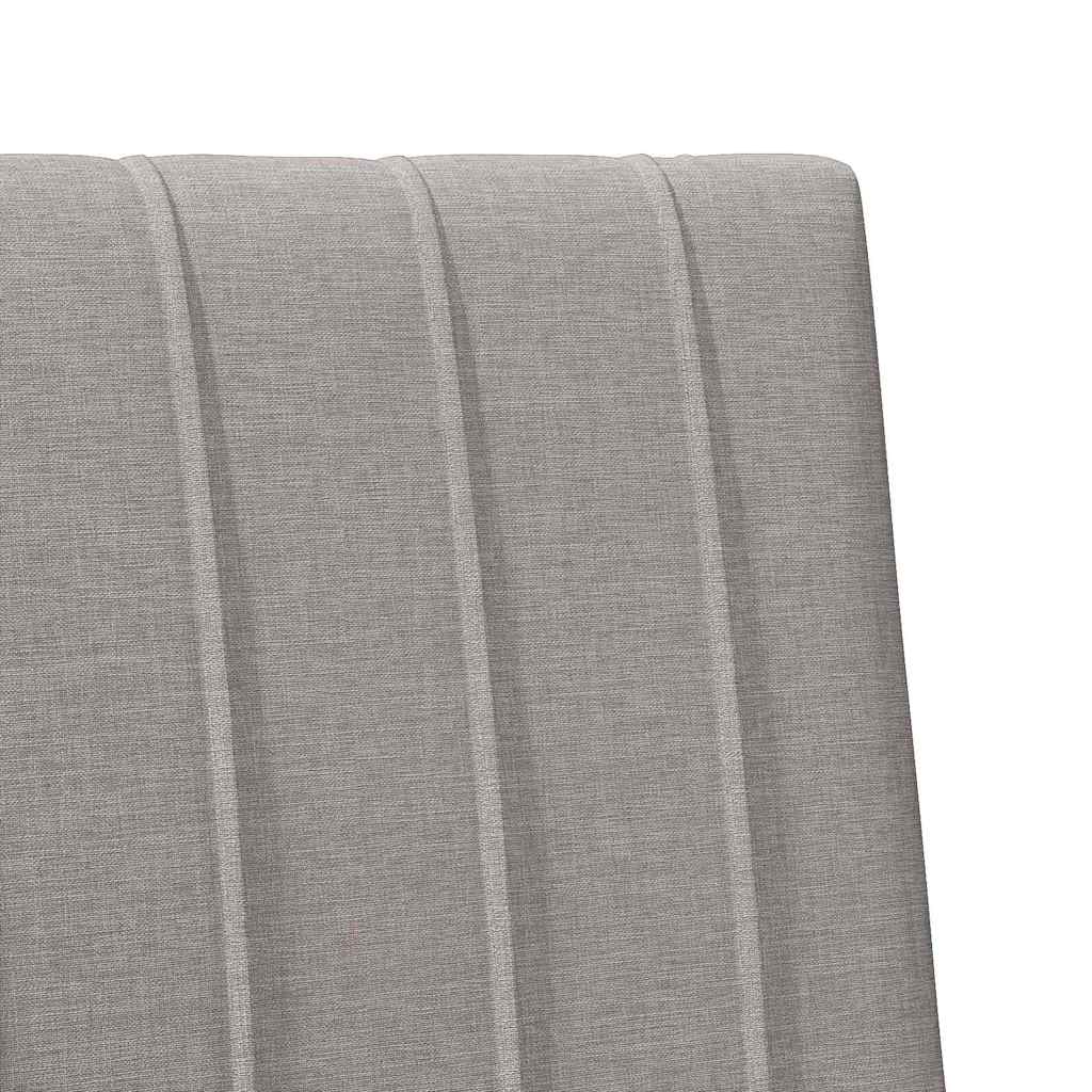 Tête de lit capitonnée Taupe 75 cm Pin massif - XIOS