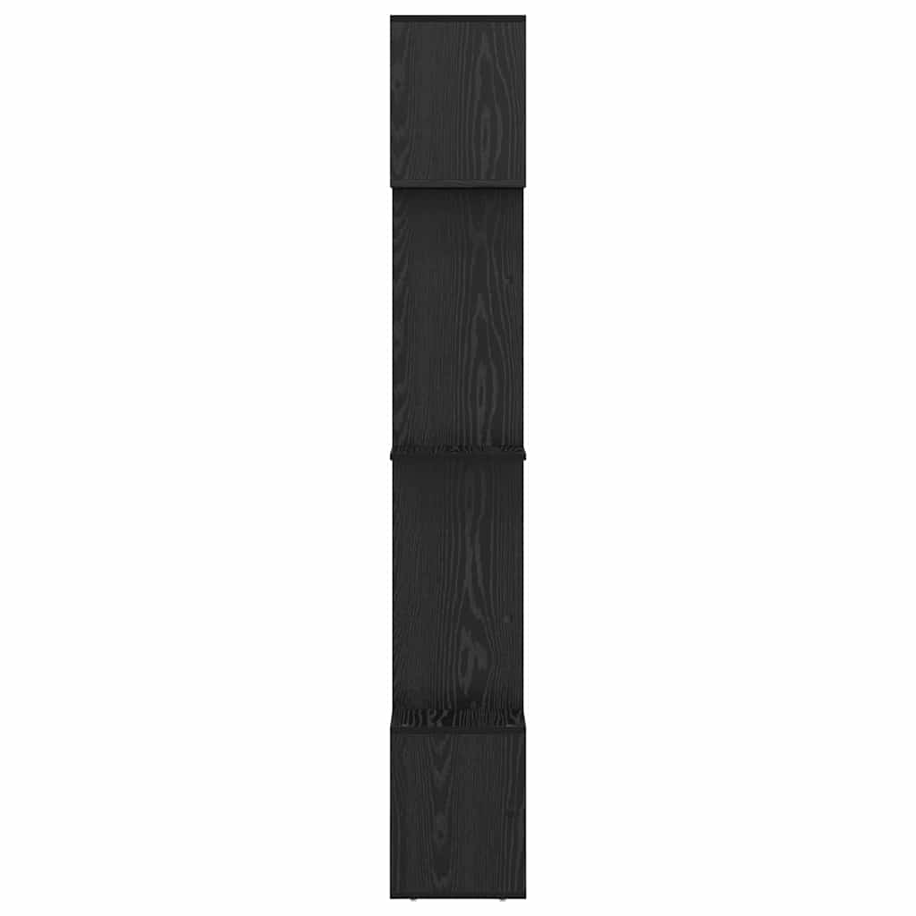Bibliothèque Chêne noir 92 x 29 x 188 cm Bois d'ingénierie - XIOS