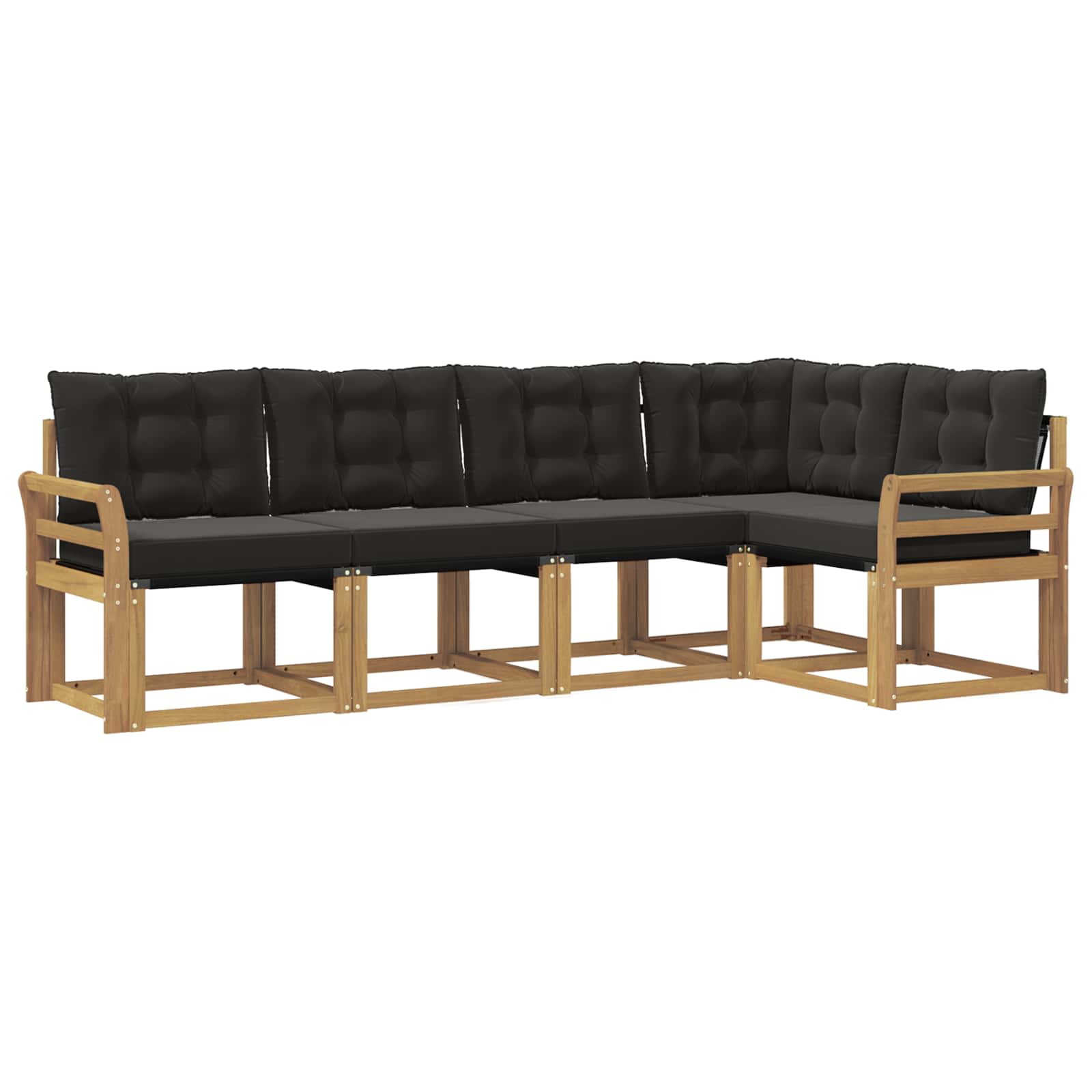 Ensemble de canapés d'extérieur avec coussin 5 pcs - XIOS