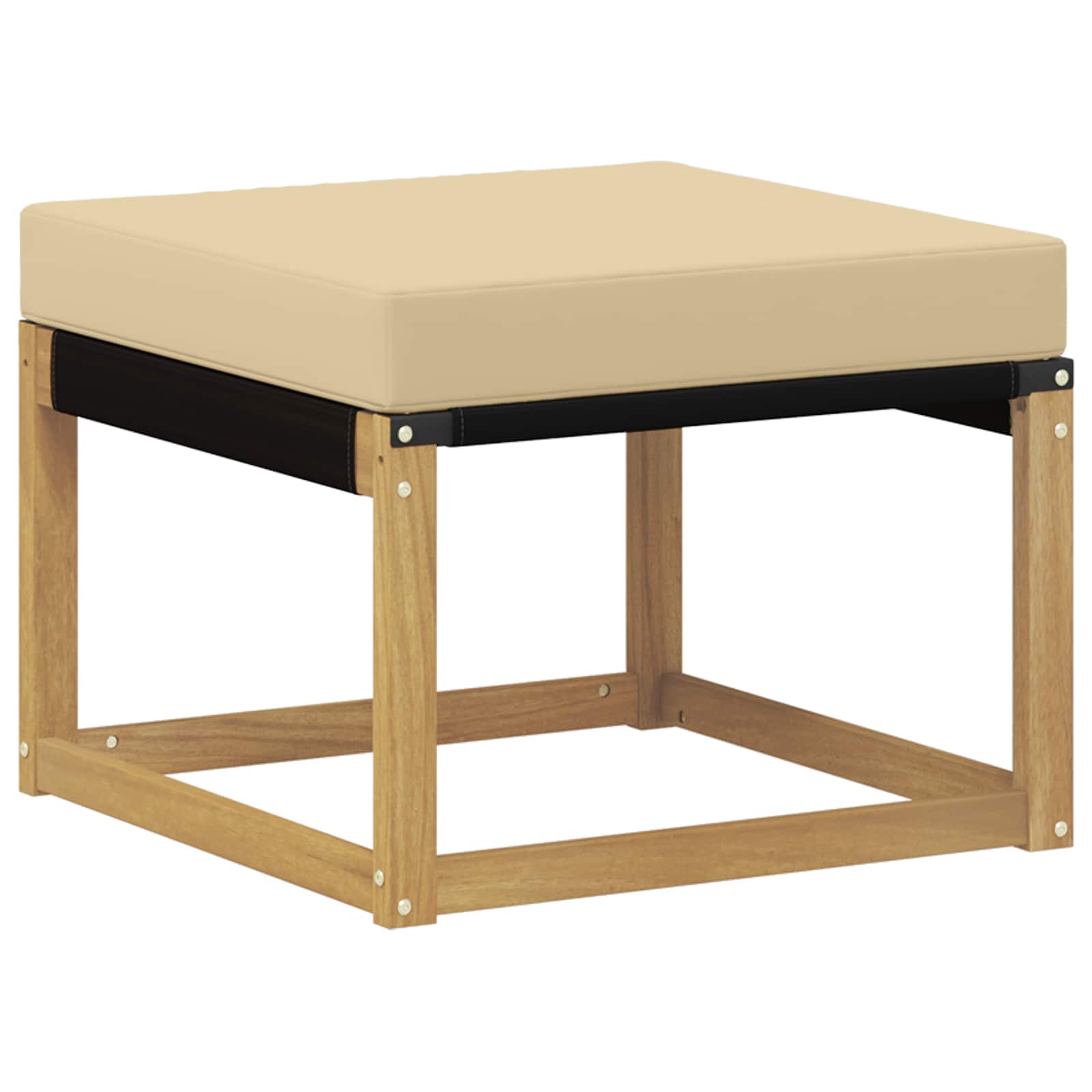 Ensemble de canapés d'extérieur 9 pcs Blanc et Beige - XIOS