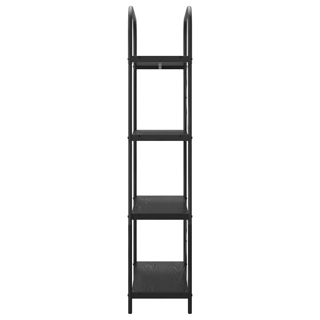 Étagère Chêne noir 80 x 30 x 146 cm Bois d'ingénierie - XIOS