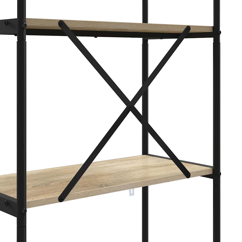 Étagère Chêne sonoma 80 x 30 x 146 cm Bois d'ingénierie - XIOS