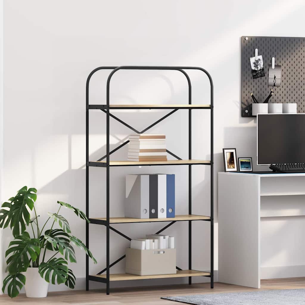 Étagère Chêne sonoma 80 x 30 x 146 cm Bois d'ingénierie - XIOS