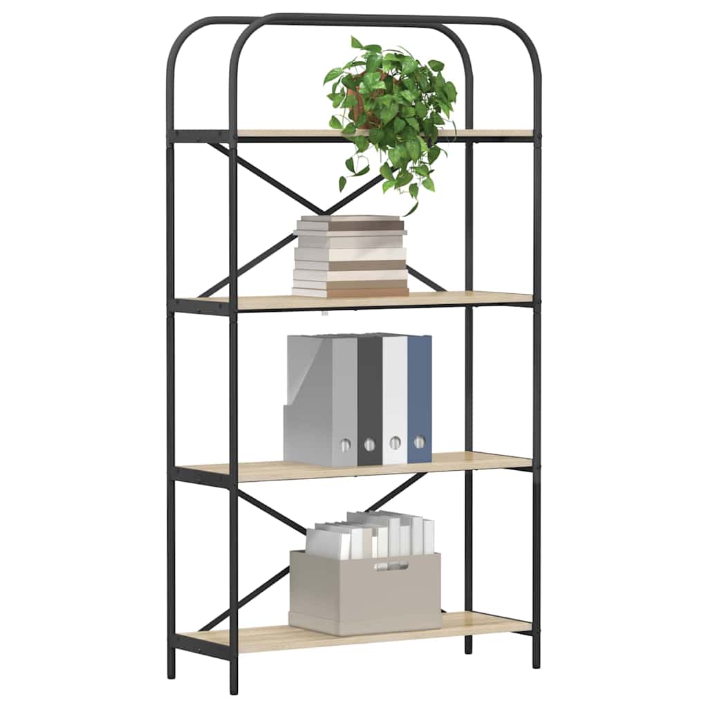 Étagère Chêne sonoma 80 x 30 x 146 cm Bois d'ingénierie - XIOS