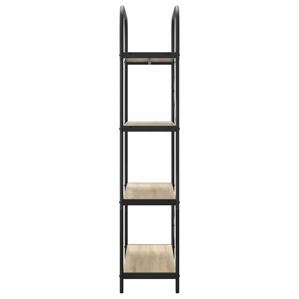 Étagère Chêne sonoma 80 x 30 x 146 cm Bois d'ingénierie - XIOS