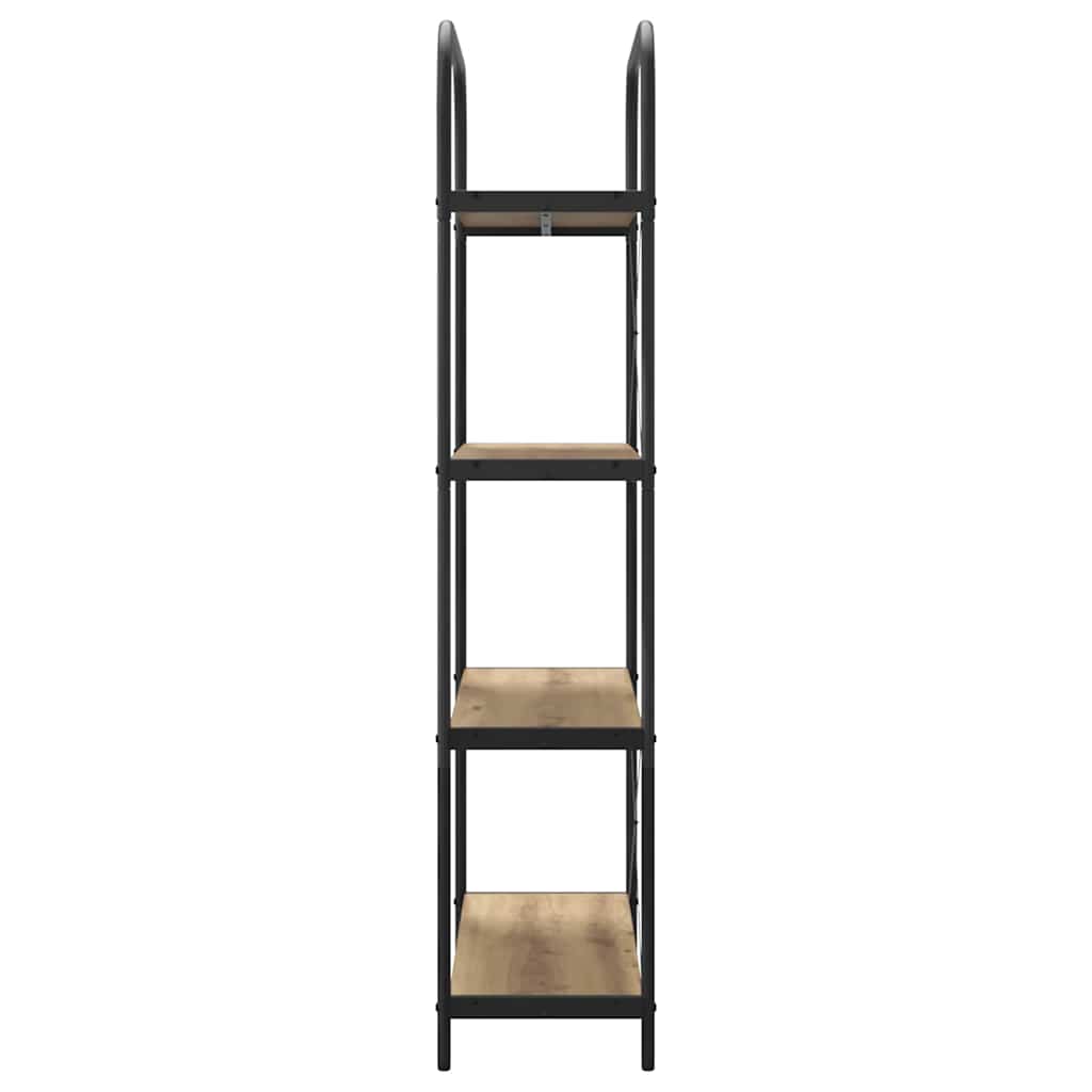 Étagère chêne artisanal 80 x 30 x 146 cm Bois d'ingénierie - XIOS