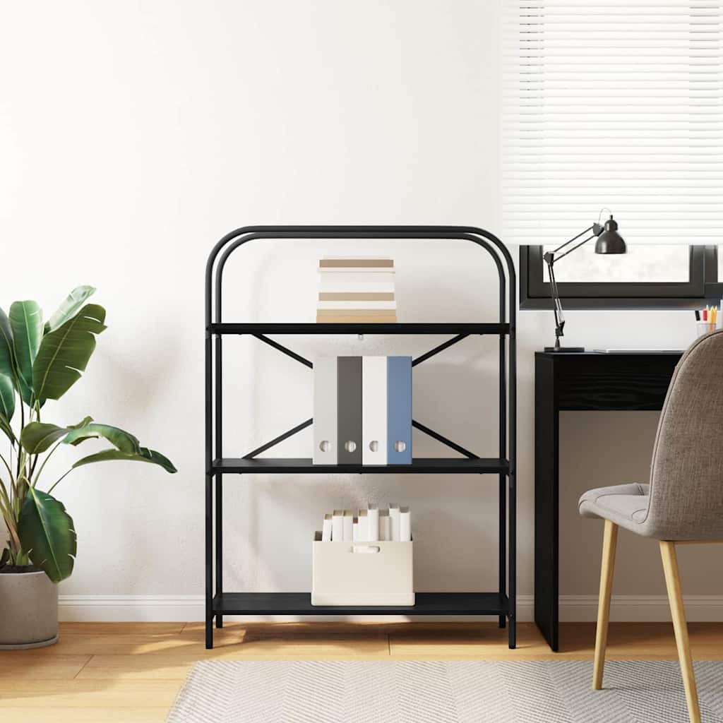 Étagère Chêne noir 80 x 30 x 109 cm Bois d'ingénierie - XIOS