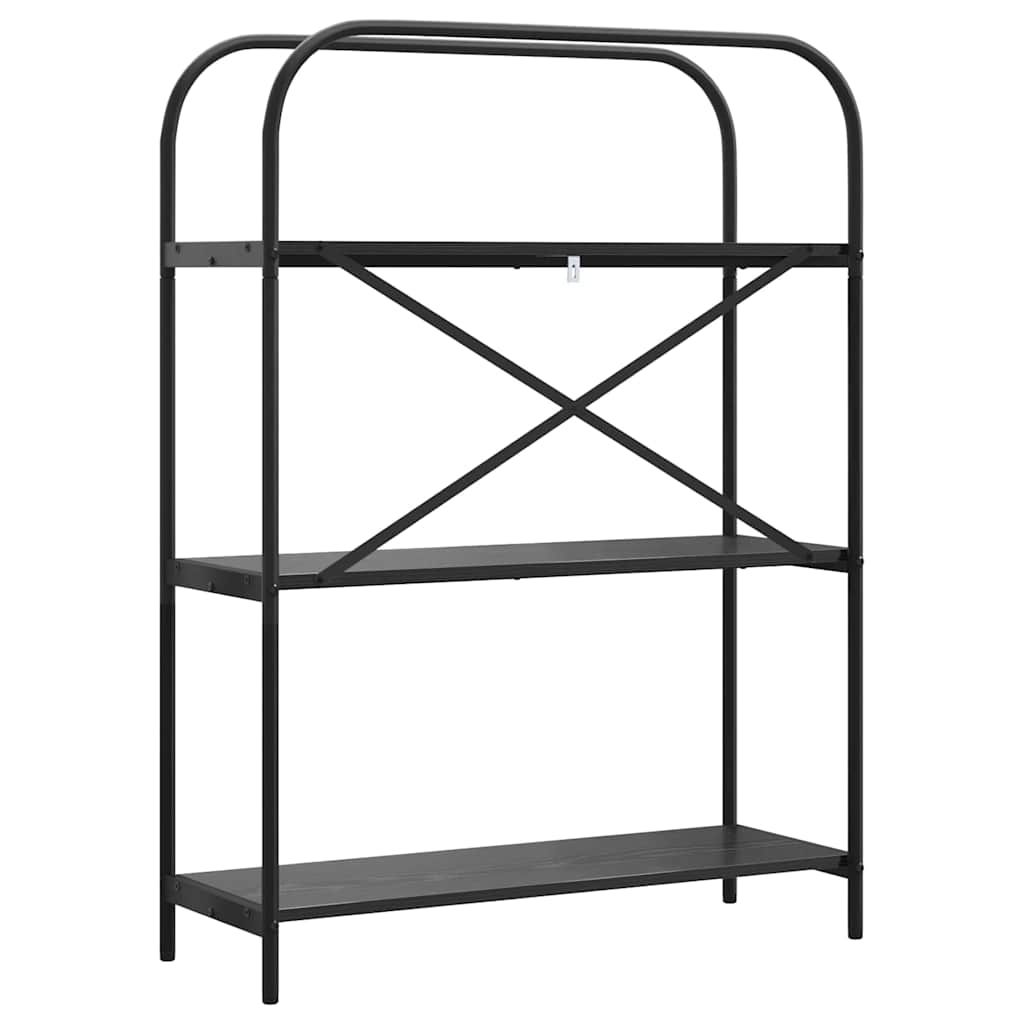 Étagère Chêne noir 80 x 30 x 109 cm Bois d'ingénierie - XIOS