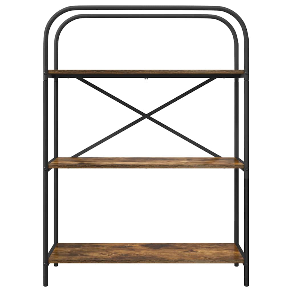 Étagère Chêne fumé 80 x 30 x 109 cm Bois d'ingénierie - XIOS