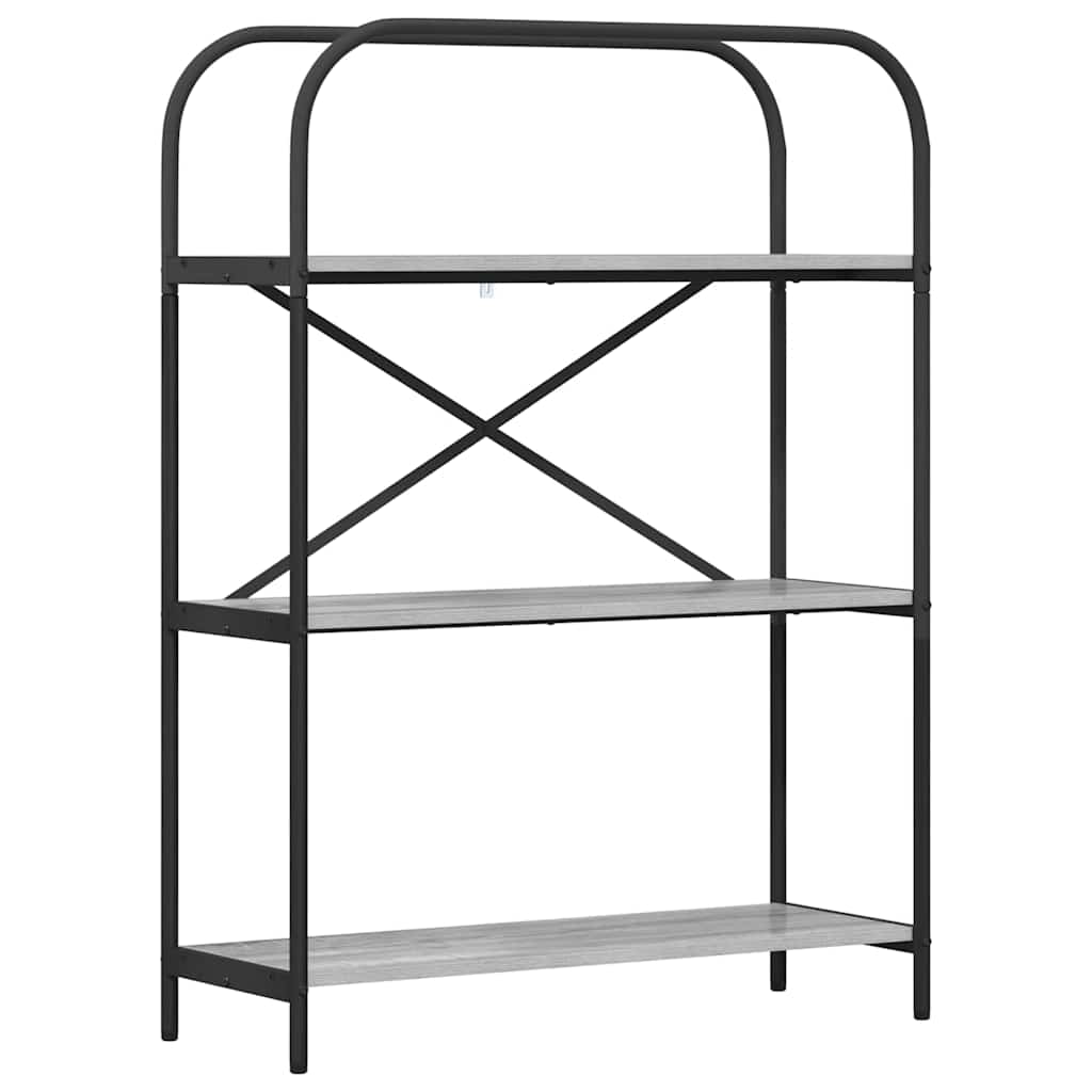 Étagère Sonoma gris 80 x 30 x 109 cm Bois d'ingénierie - XIOS