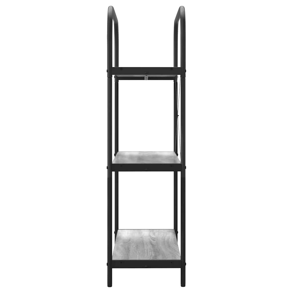 Étagère Sonoma gris 80 x 30 x 109 cm Bois d'ingénierie - XIOS