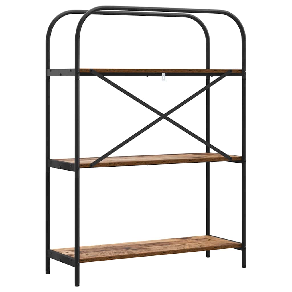 Étagère Bois ancien 80 x 30 x 109 cm Bois d'ingénierie - XIOS