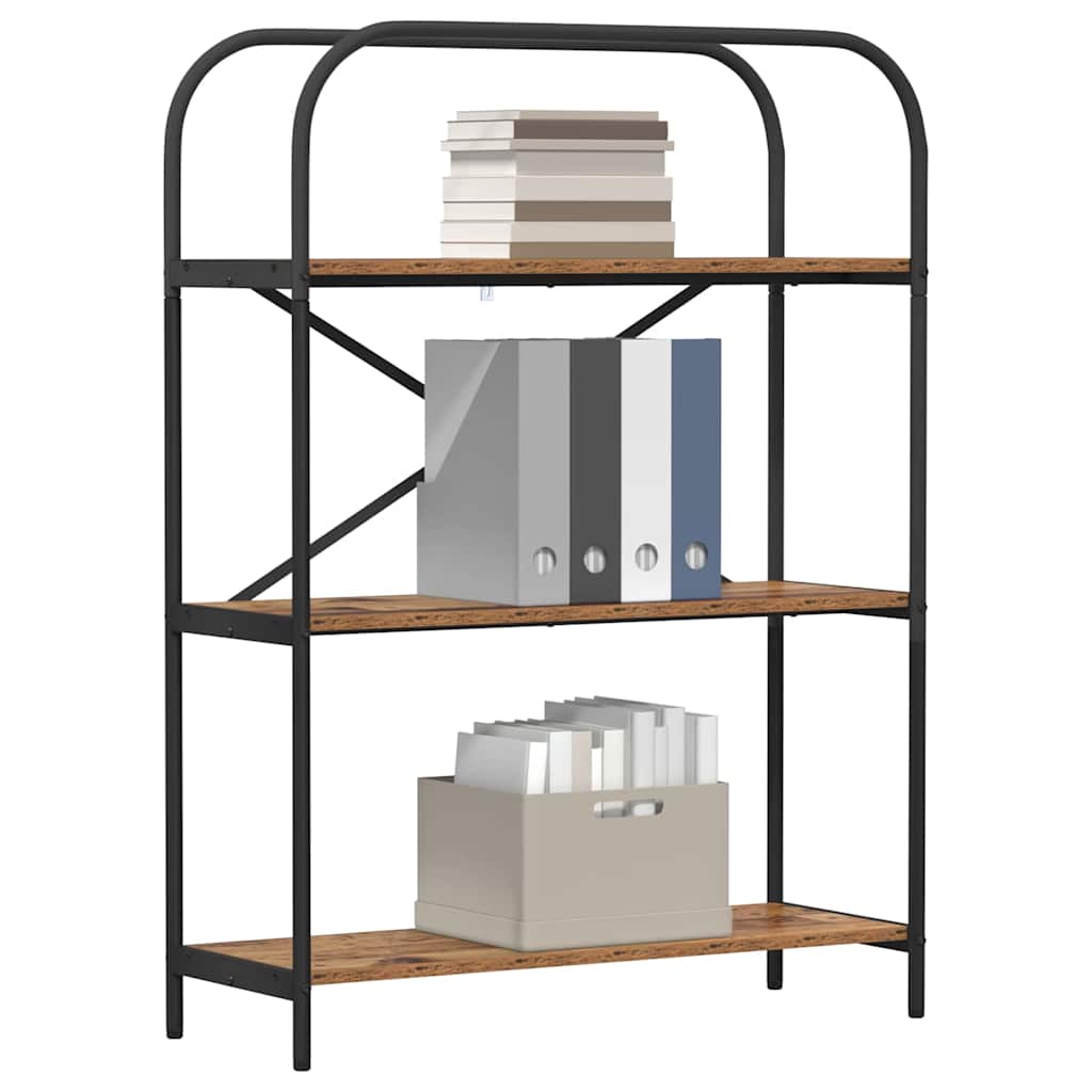 Étagère Bois ancien 80 x 30 x 109 cm Bois d'ingénierie - XIOS