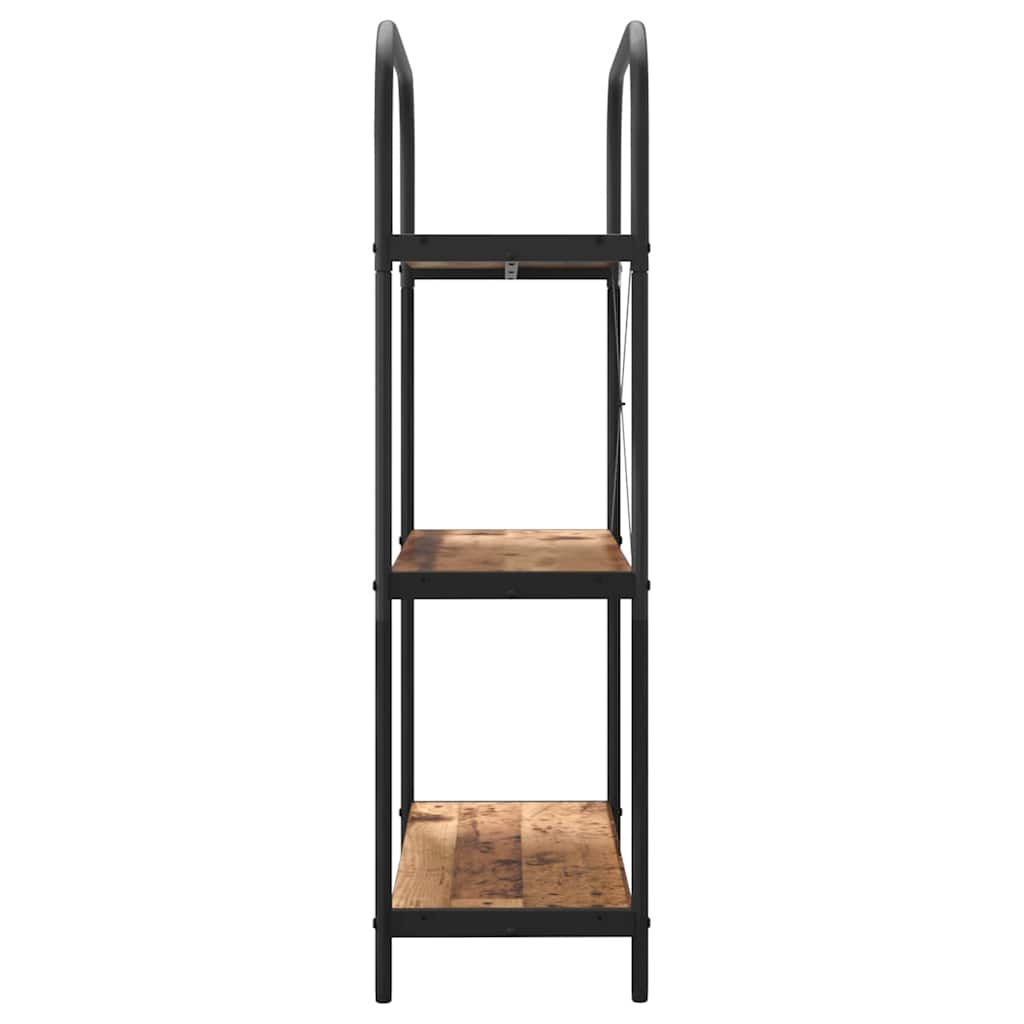 Étagère Bois ancien 80 x 30 x 109 cm Bois d'ingénierie - XIOS