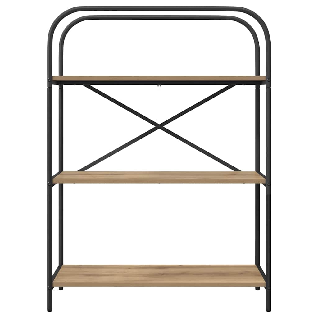 Étagère chêne artisanal 80 x 30 x 109 cm Bois d'ingénierie - XIOS