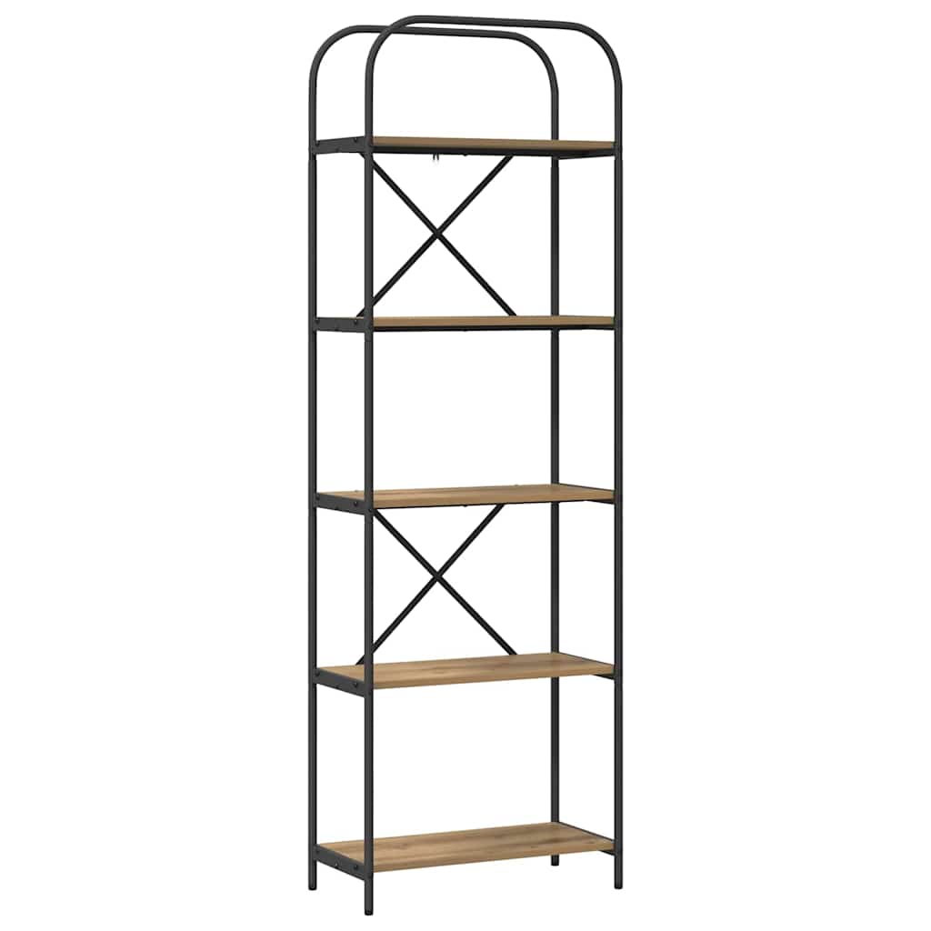 Étagère chêne artisanal 60 x 30 x 183 cm Bois d'ingénierie - XIOS