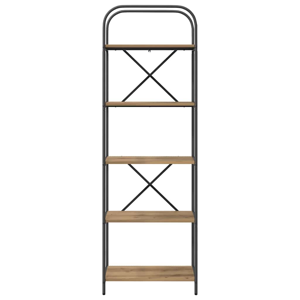 Étagère chêne artisanal 60 x 30 x 183 cm Bois d'ingénierie - XIOS