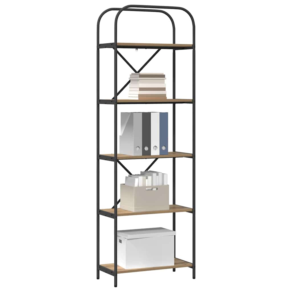 Étagère chêne artisanal 60 x 30 x 183 cm Bois d'ingénierie - XIOS