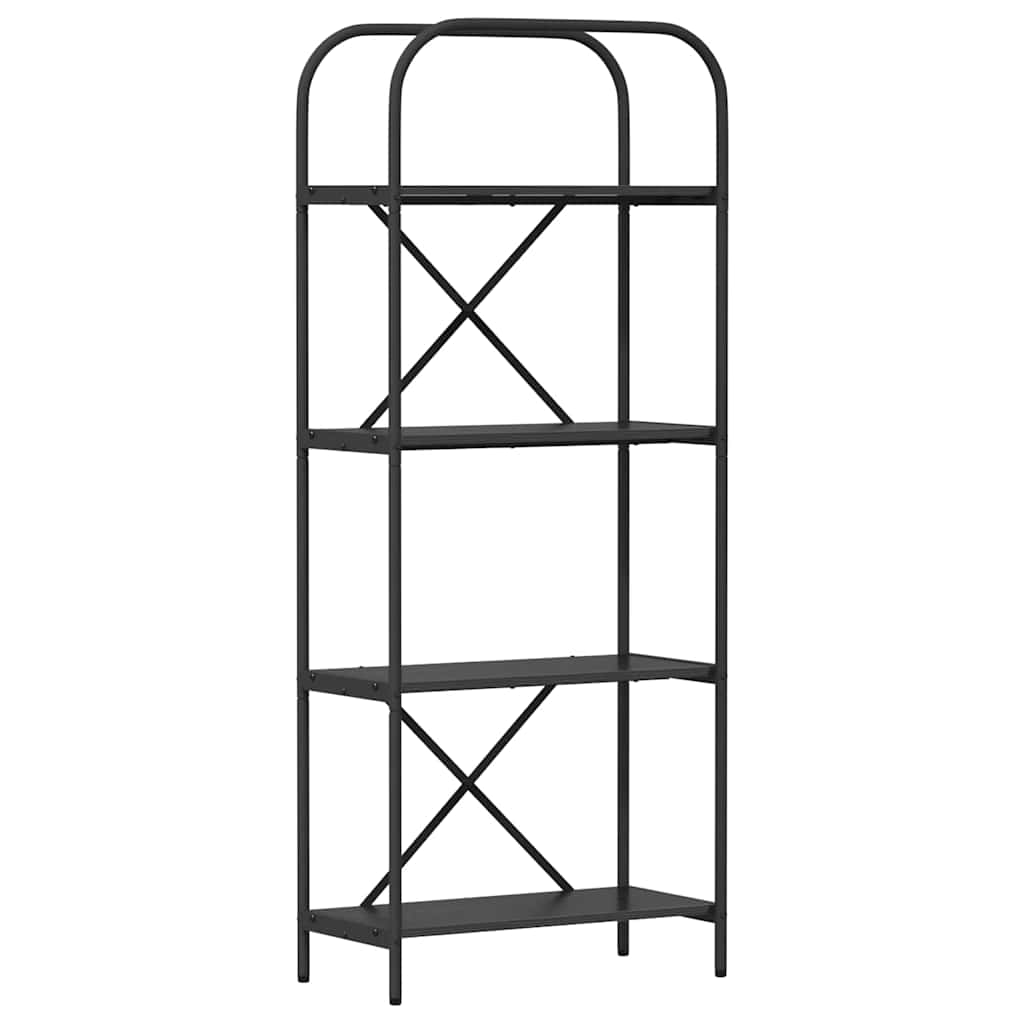 Étagère Chêne noir 60 x 30 x 146 cm Bois d'ingénierie - XIOS
