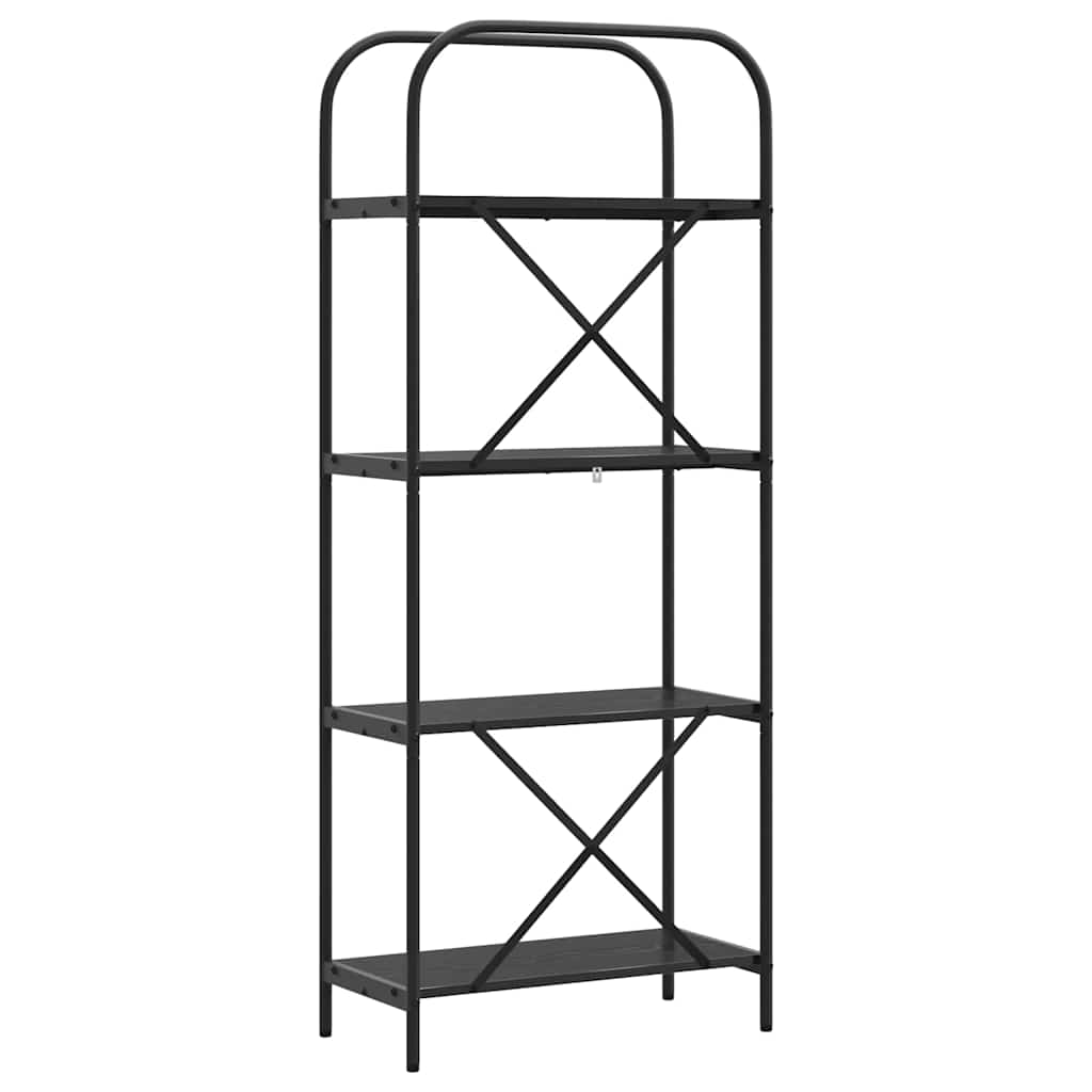 Étagère Chêne noir 60 x 30 x 146 cm Bois d'ingénierie - XIOS