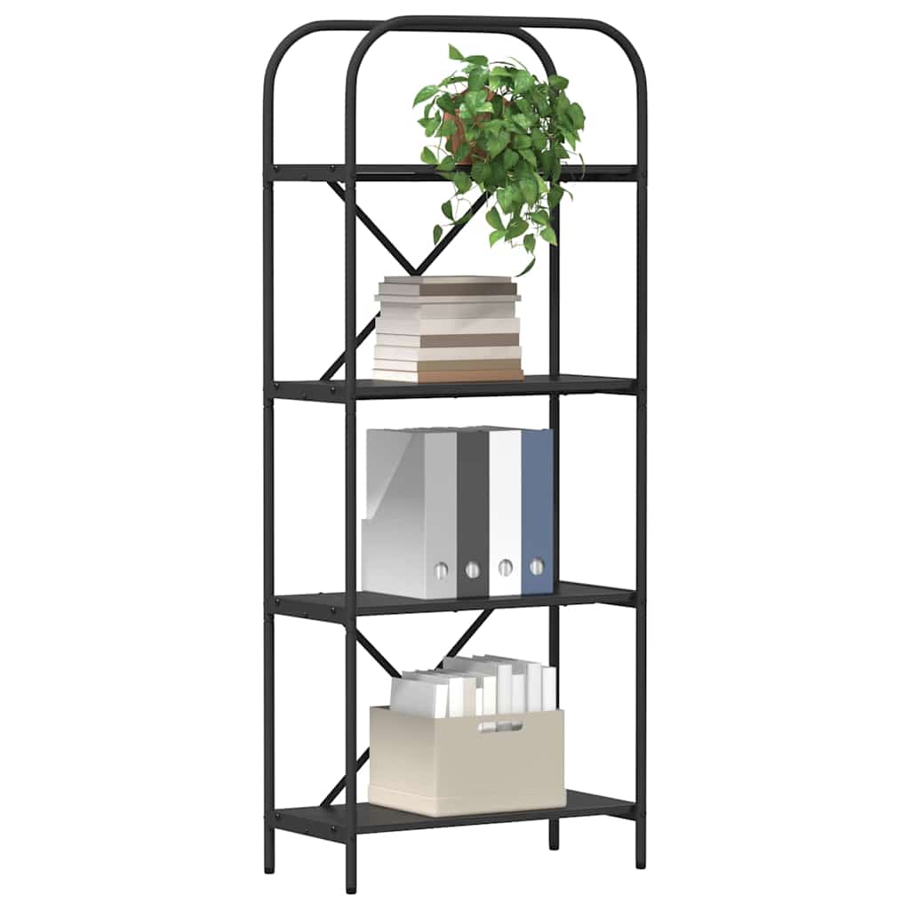 Étagère Chêne noir 60 x 30 x 146 cm Bois d'ingénierie - XIOS