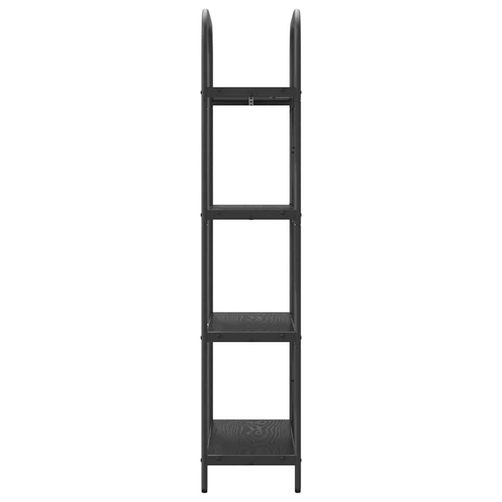 Étagère Chêne noir 60 x 30 x 146 cm Bois d'ingénierie - XIOS
