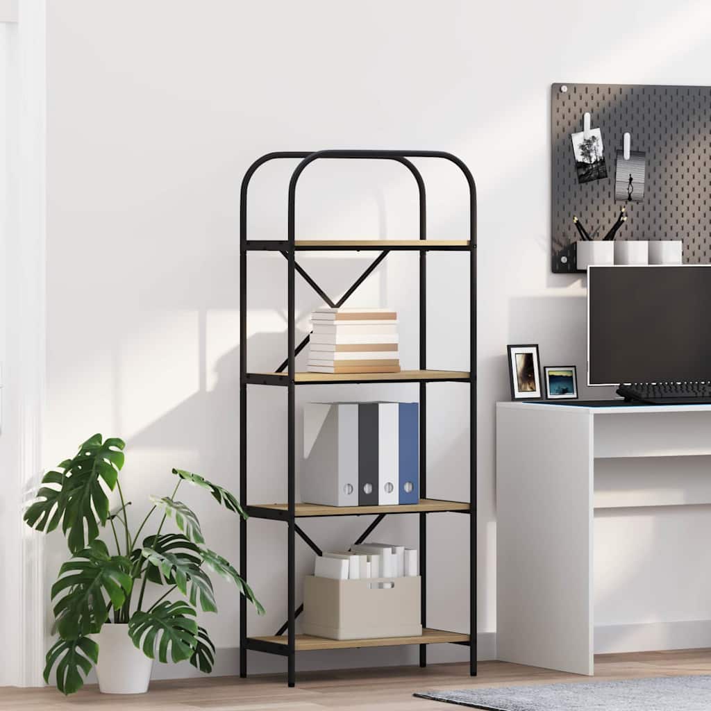 Étagère Chêne sonoma 60 x 30 x 146 cm Bois d'ingénierie - XIOS