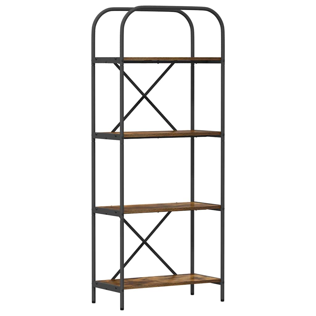 Étagère Chêne fumé 60 x 30 x 146 cm Bois d'ingénierie - XIOS