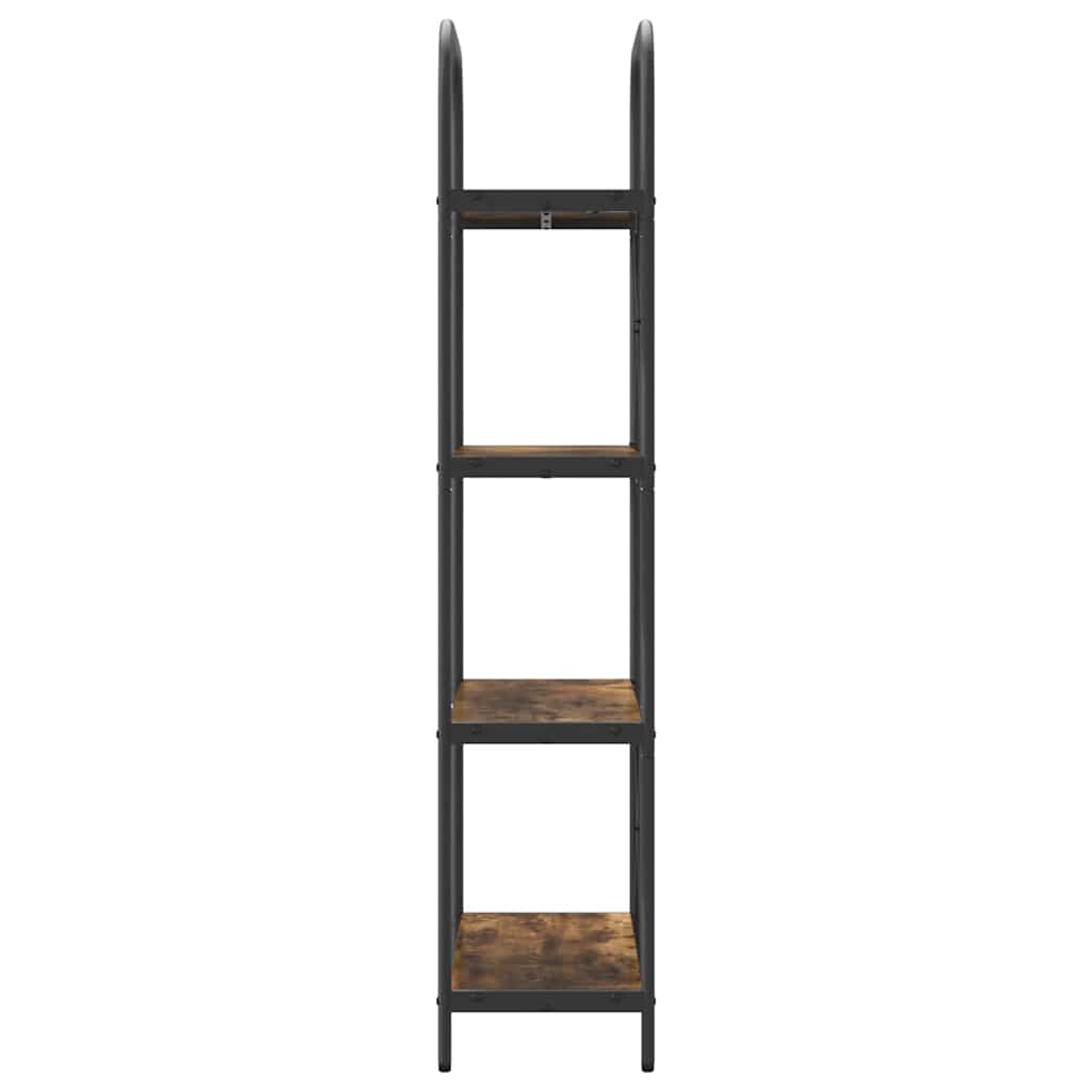 Étagère Chêne fumé 60 x 30 x 146 cm Bois d'ingénierie - XIOS