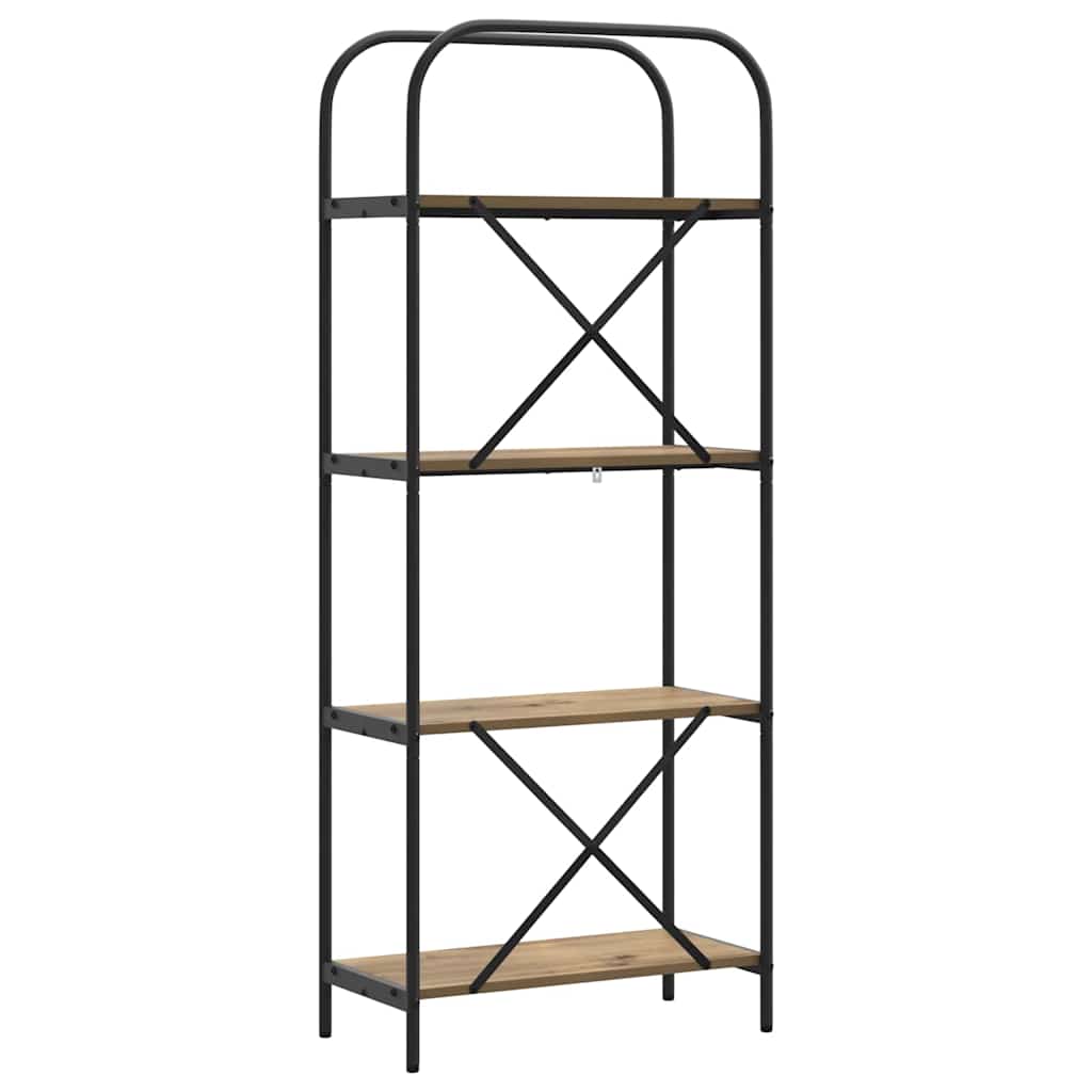 Étagère chêne artisanal 60 x 30 x 146 cm Bois d'ingénierie - XIOS