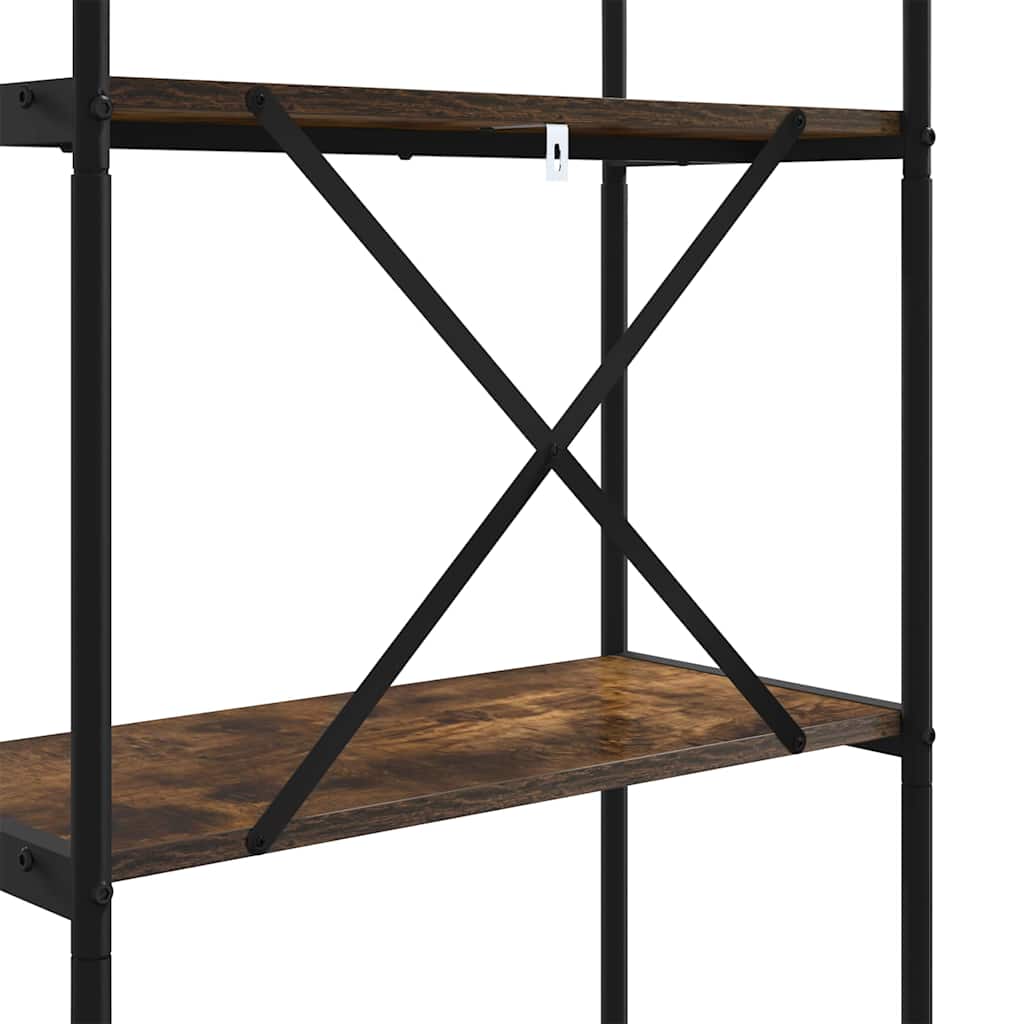 Étagère Chêne fumé 60 x 30 x 109 cm Bois d'ingénierie - XIOS