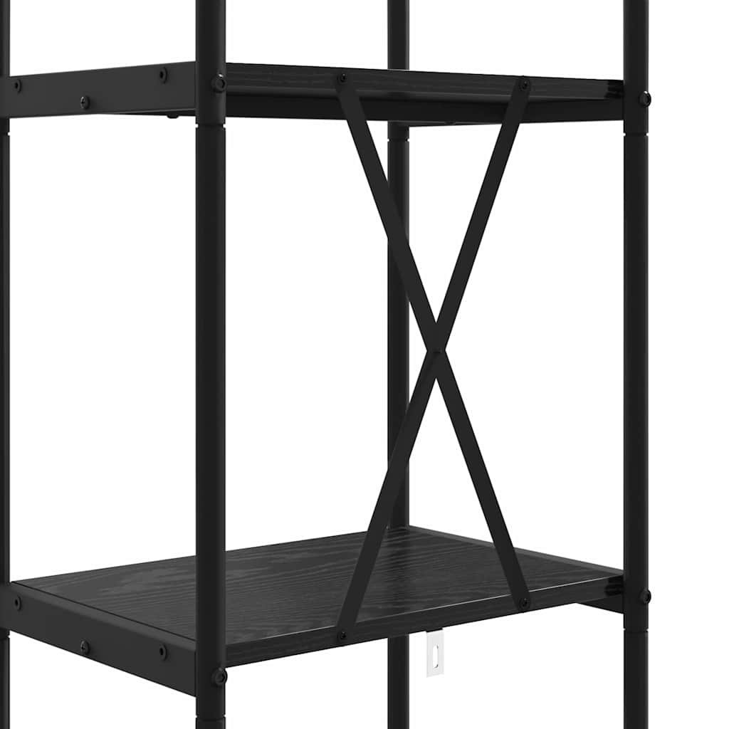 Étagère Chêne noir 40 x 30 x 183 cm Bois d'ingénierie - XIOS