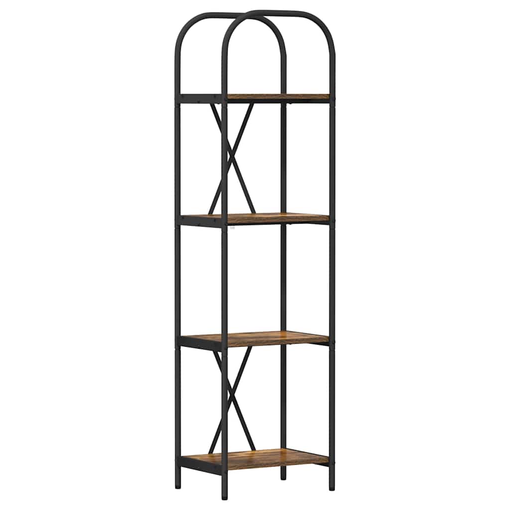 Étagère Chêne fumé 40 x 30 x 146 cm Bois d'ingénierie - XIOS