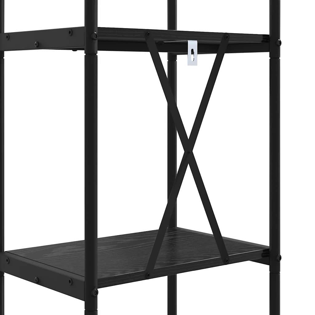 Étagère Chêne noir 40 x 30 x 109 cm Bois d'ingénierie - XIOS