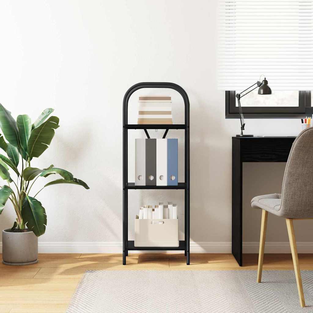 Étagère Chêne noir 40 x 30 x 109 cm Bois d'ingénierie - XIOS