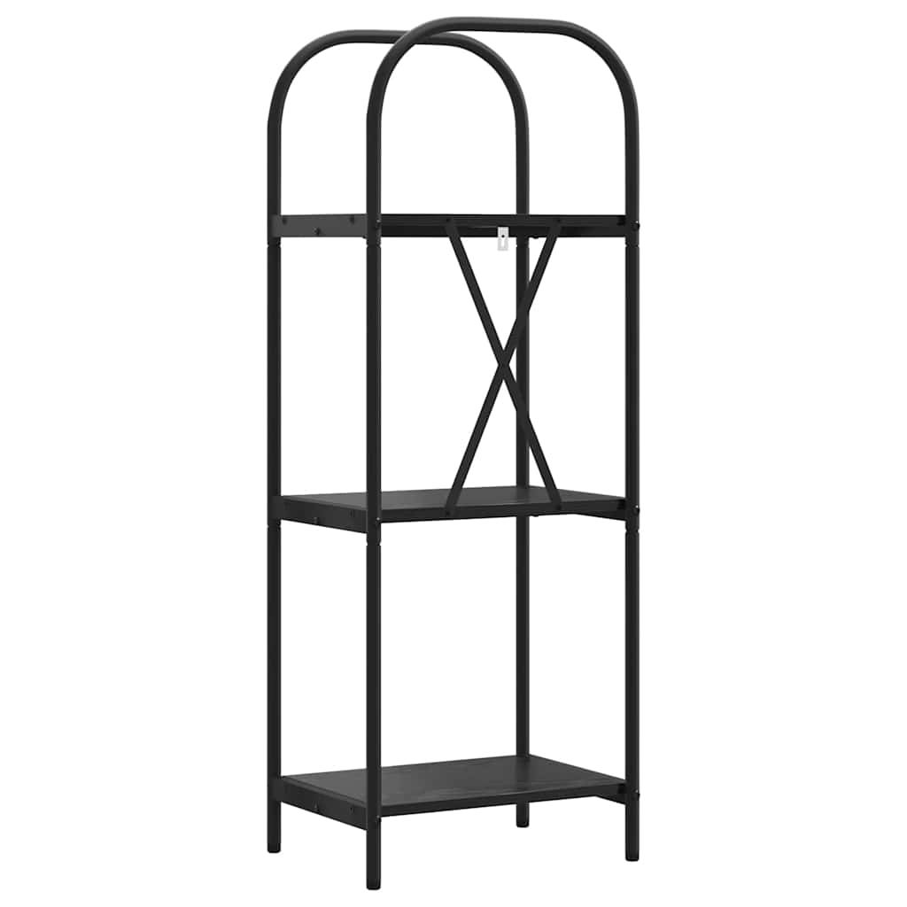 Étagère Chêne noir 40 x 30 x 109 cm Bois d'ingénierie - XIOS