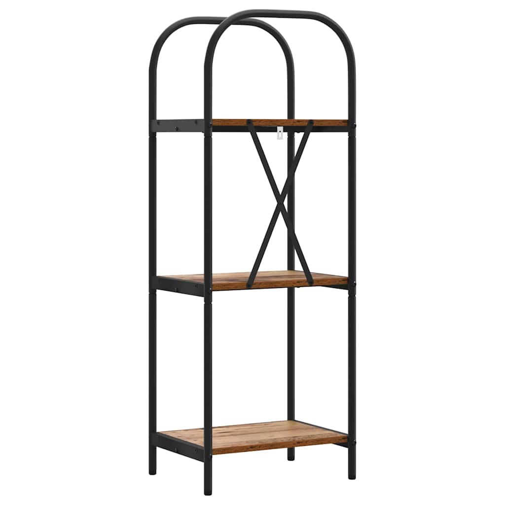 Étagère Bois ancien 40 x 30 x 109 cm Bois d'ingénierie - XIOS