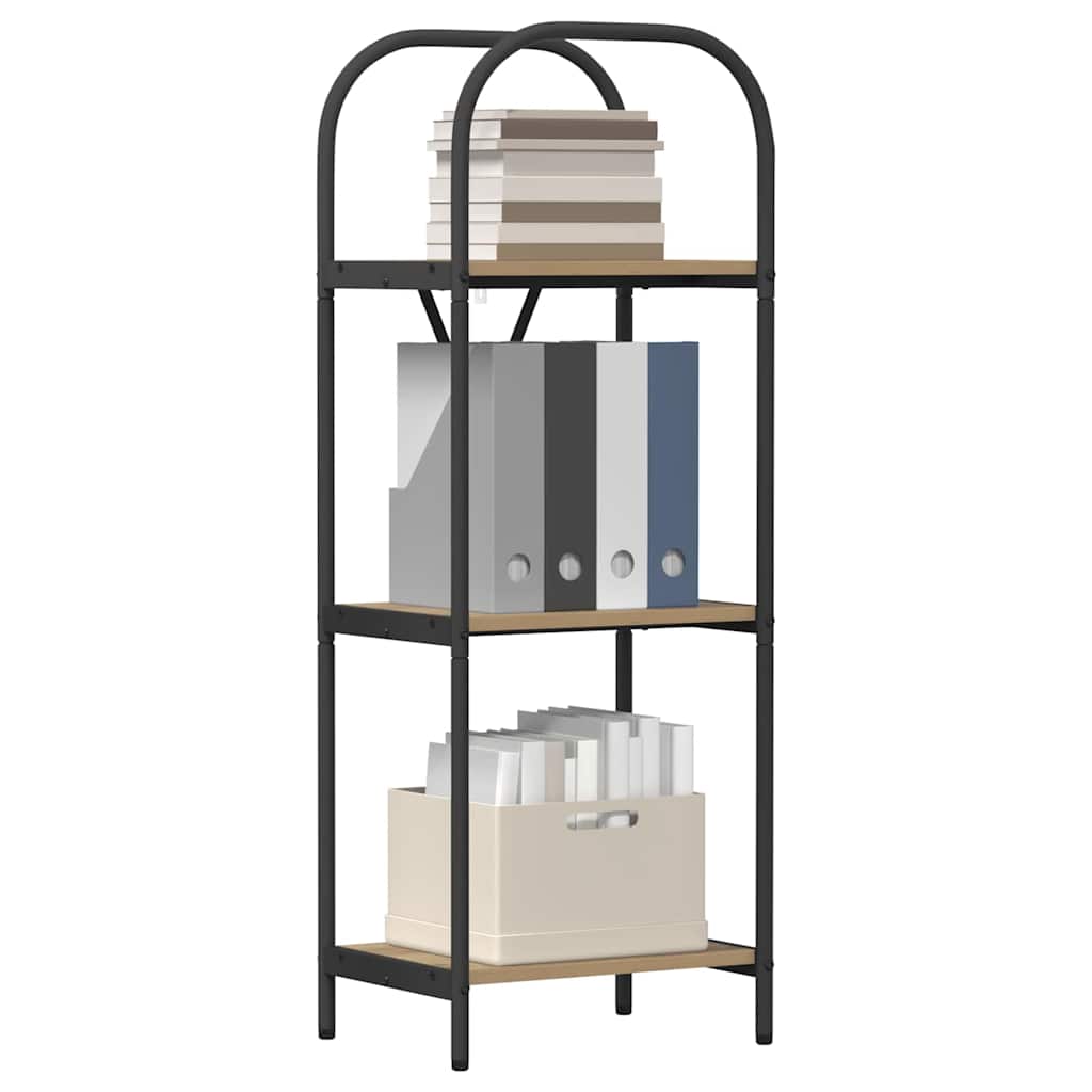 Étagère chêne artisanal 40 x 30 x 109 cm Bois d'ingénierie - XIOS