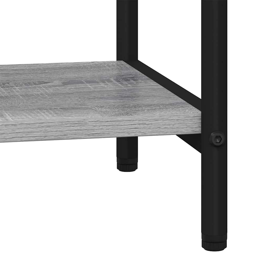Étagère Sonoma gris 80 x 30 x 183 cm Bois d'ingénierie - XIOS