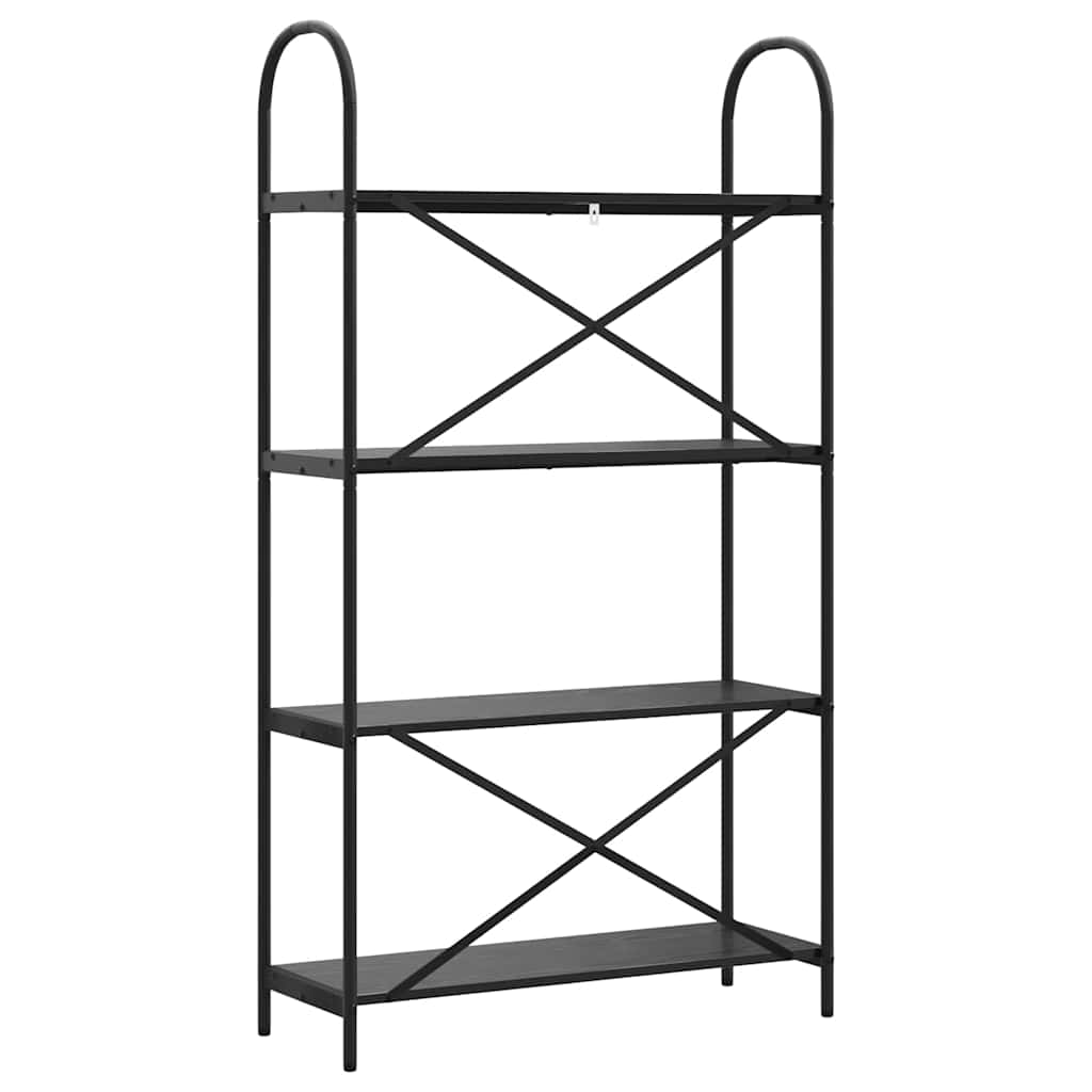Étagère Chêne noir 80 x 30 x 146 cm Bois d'ingénierie - XIOS