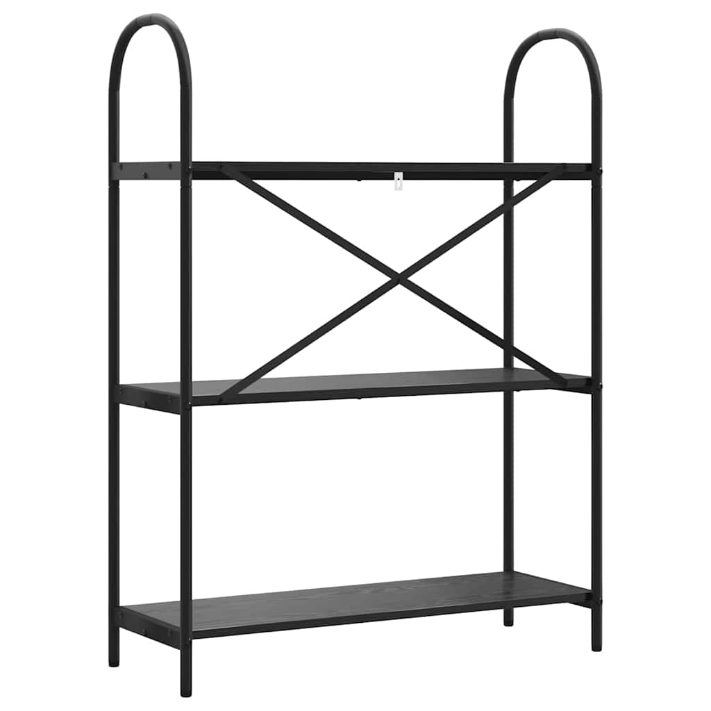 Étagère Chêne noir 80 x 30 x 109 cm Bois d'ingénierie - XIOS