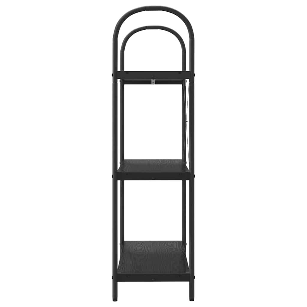 Étagère Chêne noir 80 x 30 x 109 cm Bois d'ingénierie - XIOS